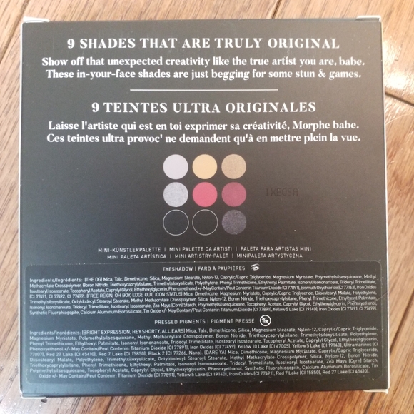 Morphe Makeup Disney Morphe Lipsticks Eyeshadow Pallete And Brush